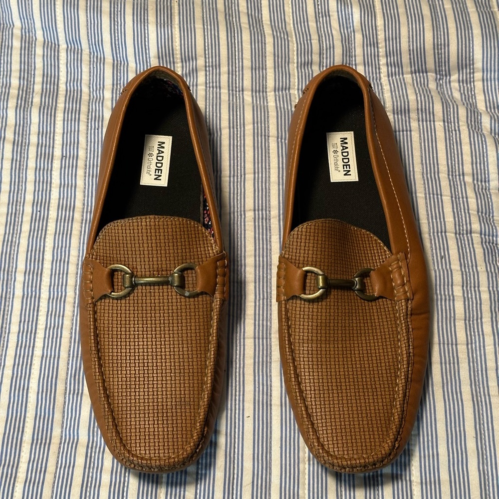 NWOT Men's Madden Tan Loafers